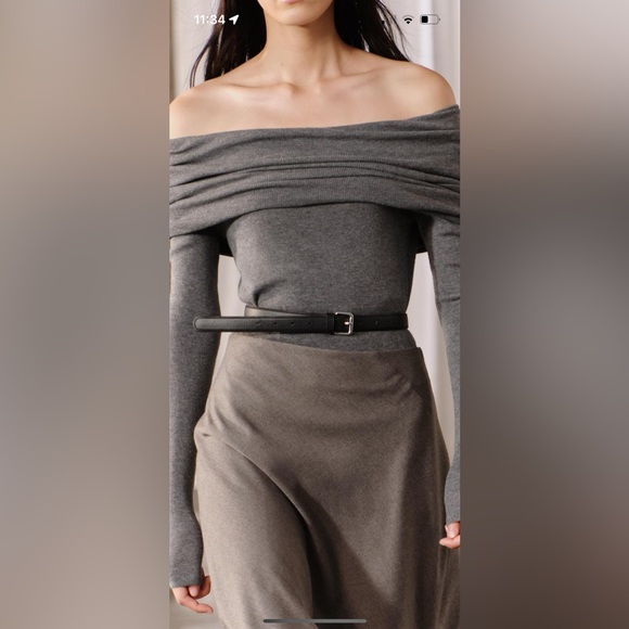 Zara wool bias skirt ZW collection - Picture 3 of 13